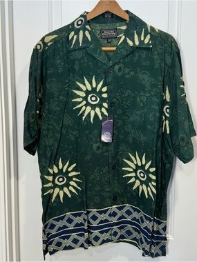 NWT Vintage Hawaiian Sunburst Shirt